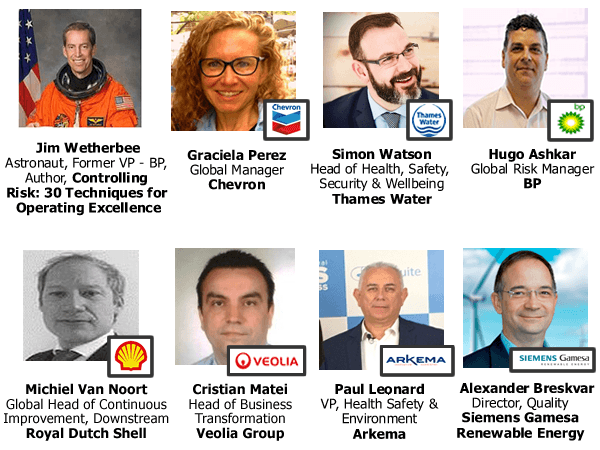 Chevron, BP, Shell, Arkema, Veolia and Thames Water set to share their operational excellence journeys at IQPC’s conference on Operational Excellence in Energy, Chemicals & Resources