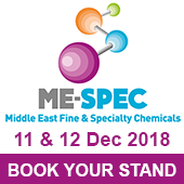 Middle East Fine & Specialty Chemicals Conference & Exhibition [ME-SPEC]
