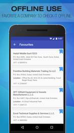 Oil and Gas Directory - Middle East Android Application