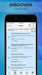 Oil and Gas Directory - Middle East iOS Application