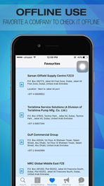 Oil and Gas Directory - Middle East iOS Application